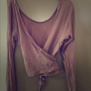 lululemon athletica Tops - Dusky rose Lululemon exercise/ballet top lululemon athletica Tops - Dusky rose Lululemon exercise/ballet top